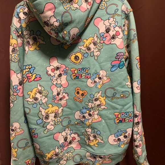 Teddy Fresh x Yurie Sekiya Hoodie [Size S] - Picture 3 of 4